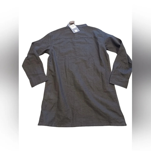 Threadbare NWT Long Sleeve Black Kurta Shirt Size 9-10 Years - Picture 5 of 8